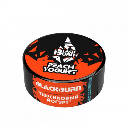Табак для кальяна Black Burn - Peach Yogurt (Персиковый йогурт) 25 гр